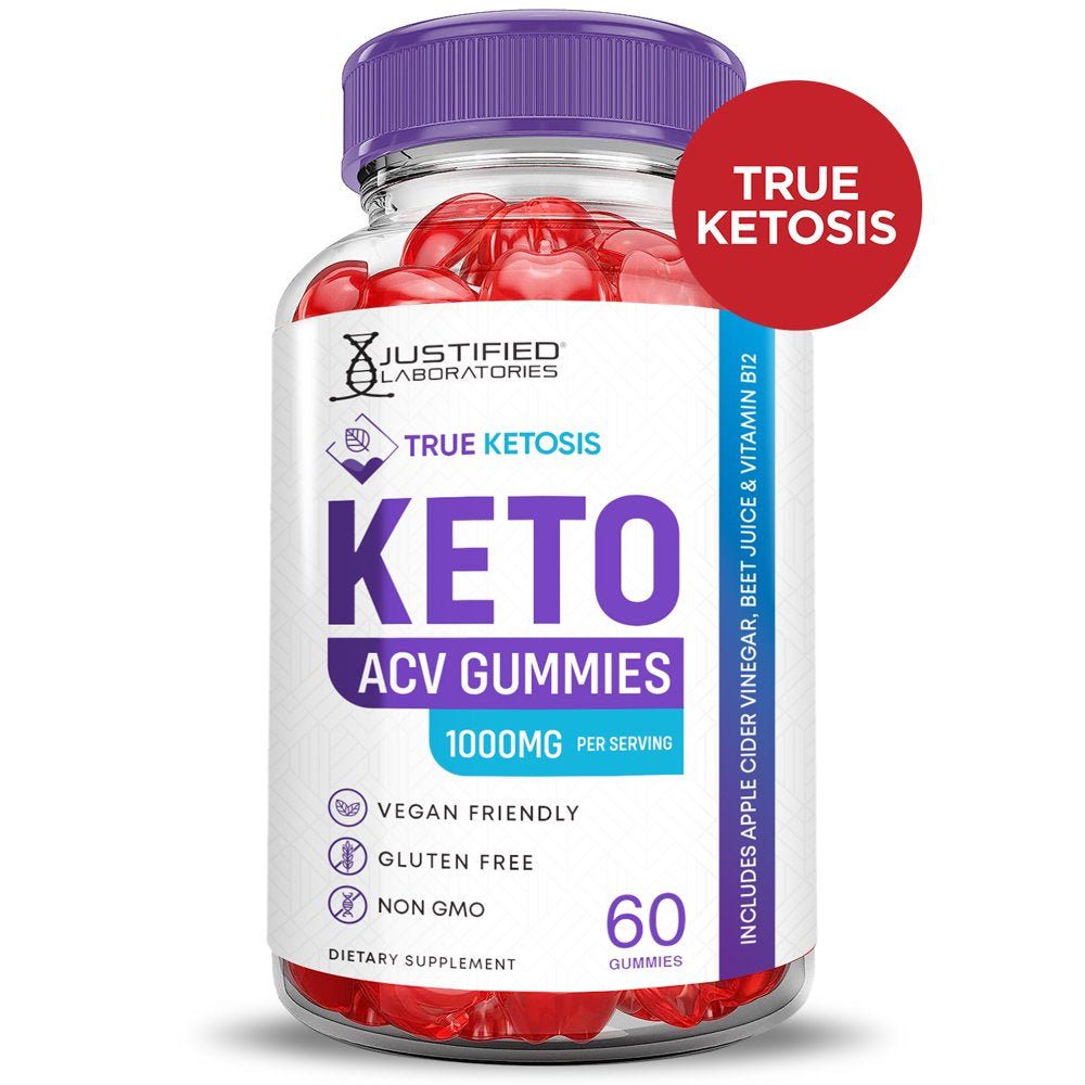 True Ketosis Keto ACV Gummies 1000Mg & Keto ACV Pills 1275MG Bundle