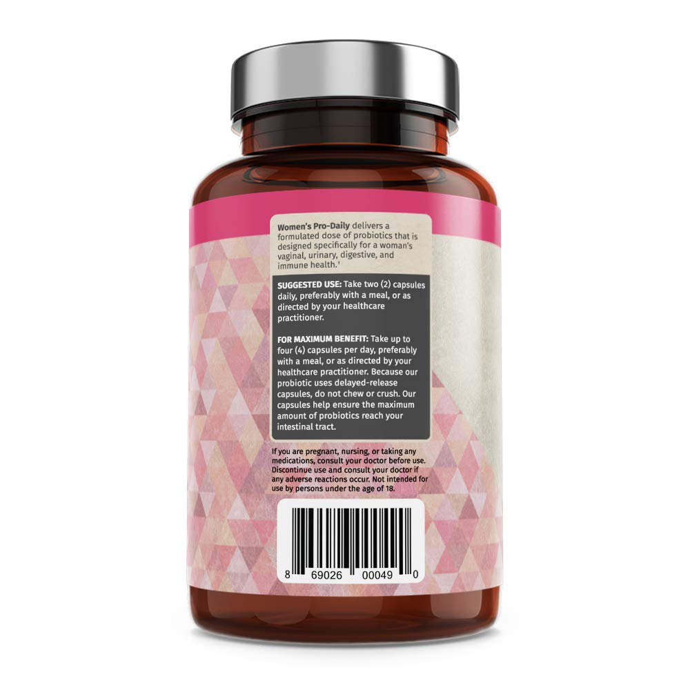 Vitamin Bounty Probiotic & Prebiotic for Women - 10 Billion Cfus per Serving with Cranberry, 5 Strains - for Feminine Health, Bv Defense & Ph Balance