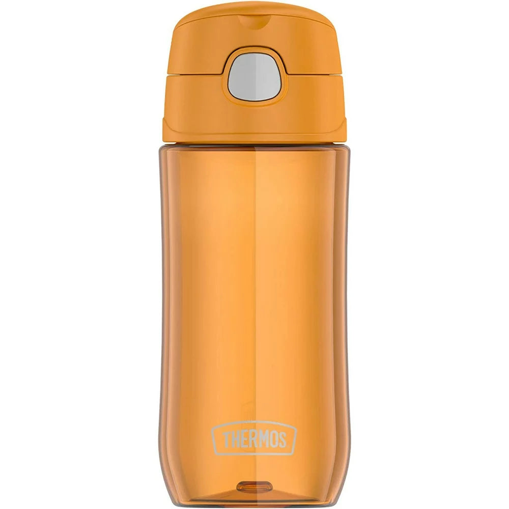 Thermos 16 Oz. Kid'S Funtainer Plastic Water Bottle W/ Spout Lid - Tangerine