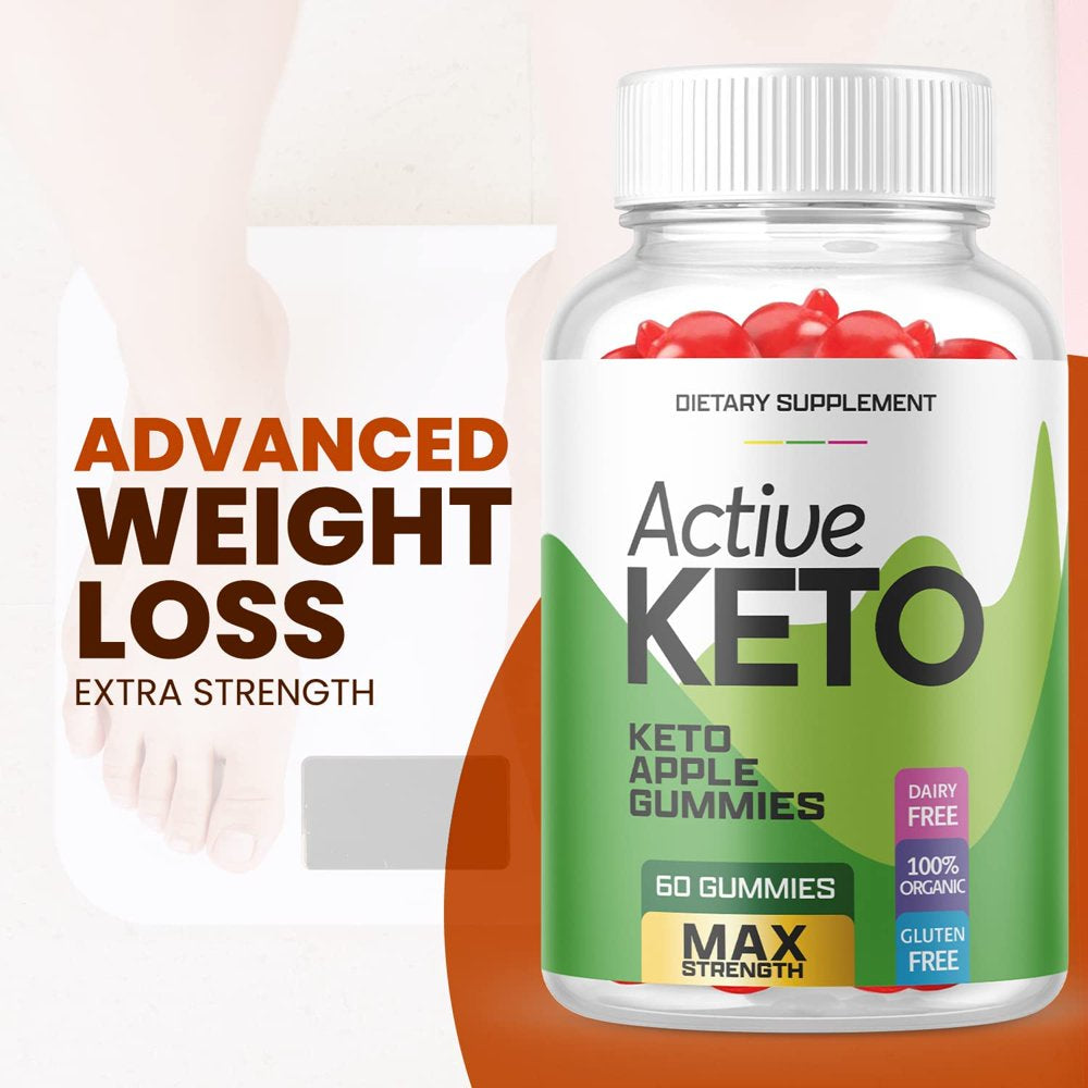 (5 Pack) Active Keto ACV Gummies - Supplement for Weight Loss - Energy & Focus Boosting Dietary Supplements for Weight Management & Metabolism - Fat Burn - 300 Gummies