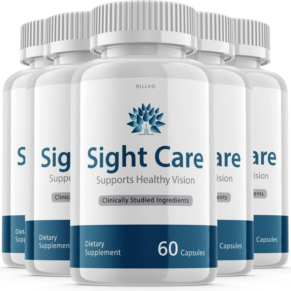 5 Pack Sight Care Supplement Sightcare Vision Pills Vitamin for Eye Sight 300 Capsules