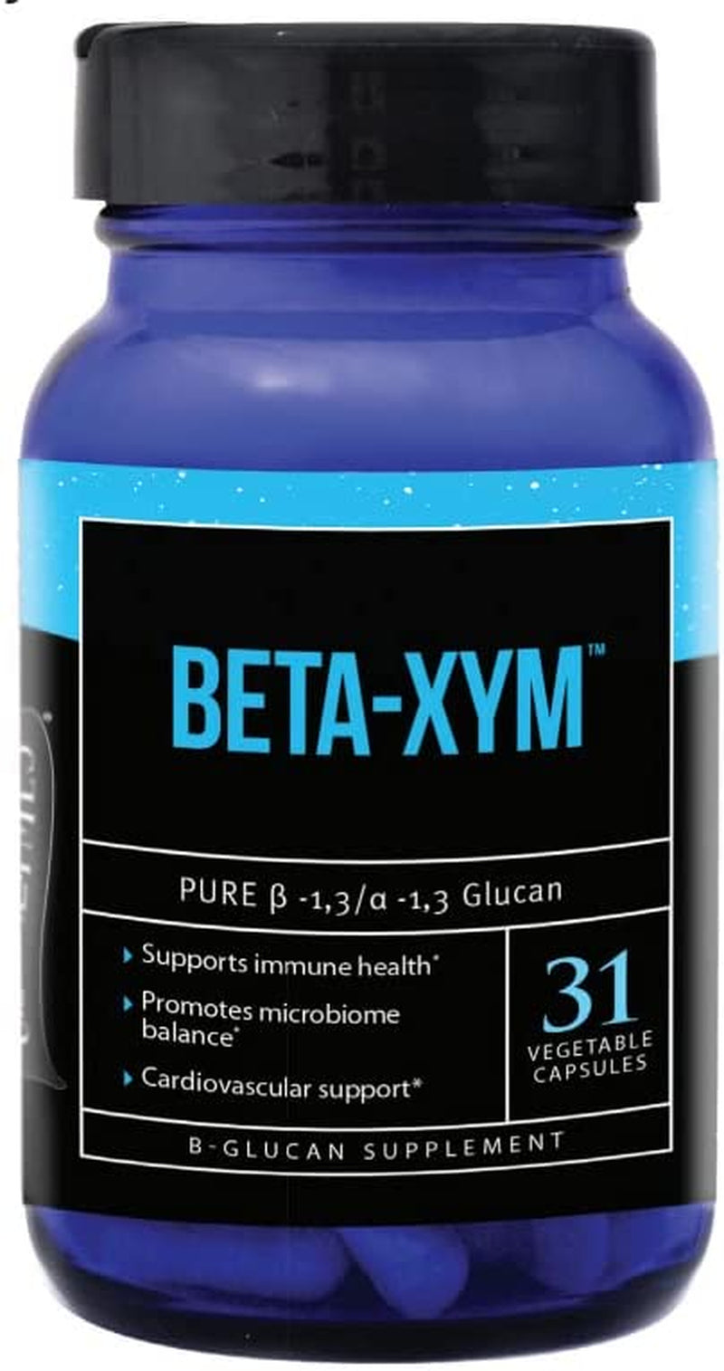 Usaenzymes U.S. Enzymes BETA-XYM 31 Vegetable Capsules. Supports Heart Health, Colon Health and Bowel Regularity as Well as 31 Count (Pack of 1)