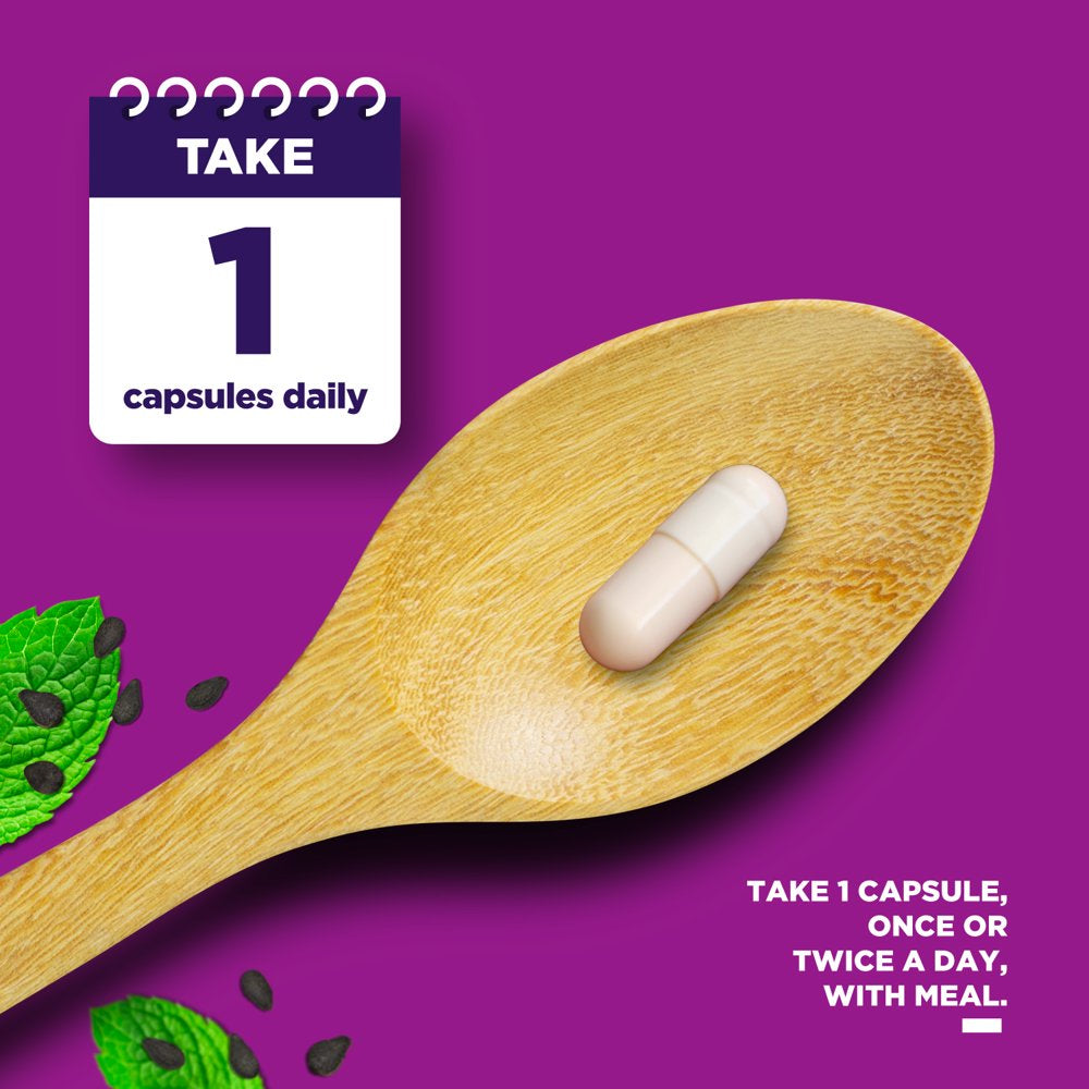 Premium Black Seed Oil Capsules - Nigella Sativa Pills for Digestive Health Immune Support and Brain Booster Antioxidant Supplement - Full Spectrum Black Cumin Seed Oil Capsules 1000Mg per Serving