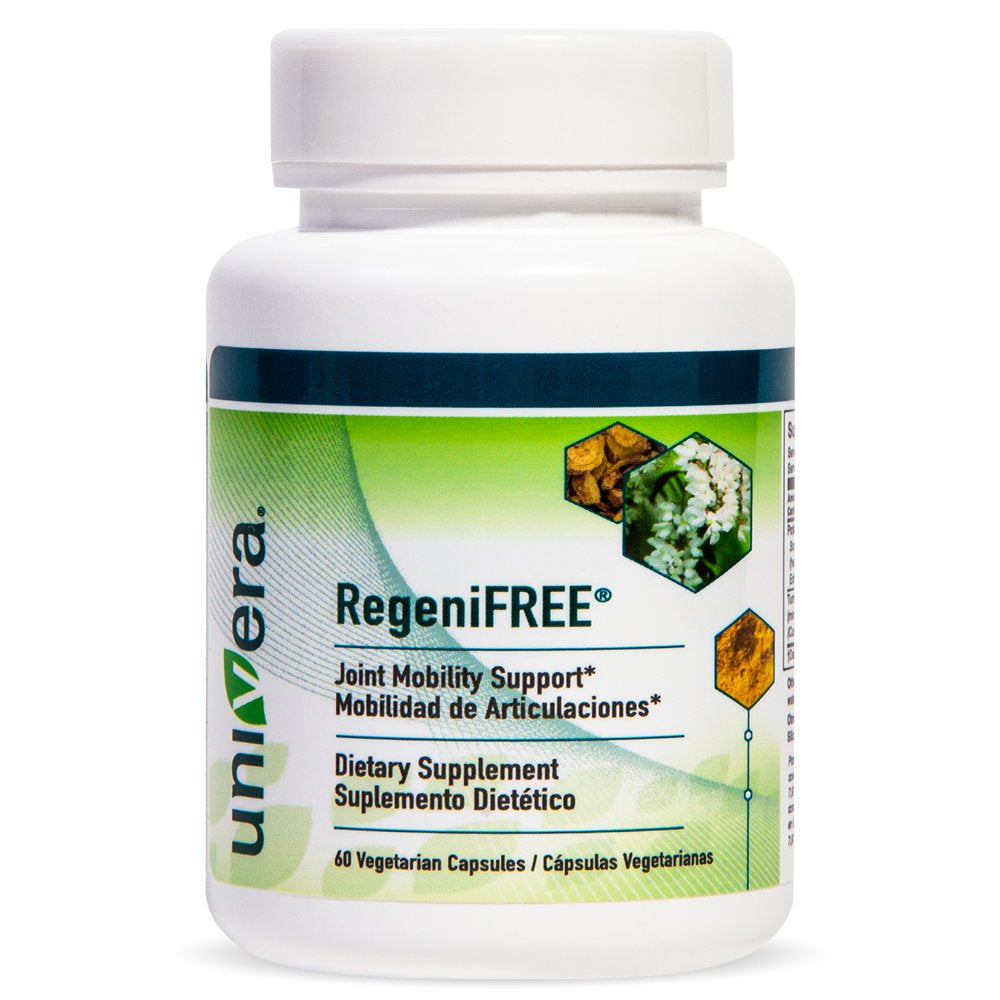 Univera Regenifree, Joint Health, Flexibility, Shellfish-Free, 60 Vegetarian Capsules