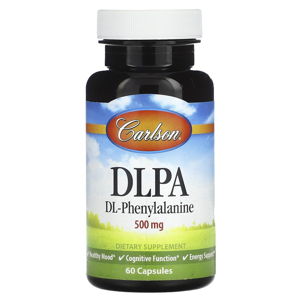 Carlson Labs - DLPA Dl-Phenylalanine 500 Mg. - 60 Capsules