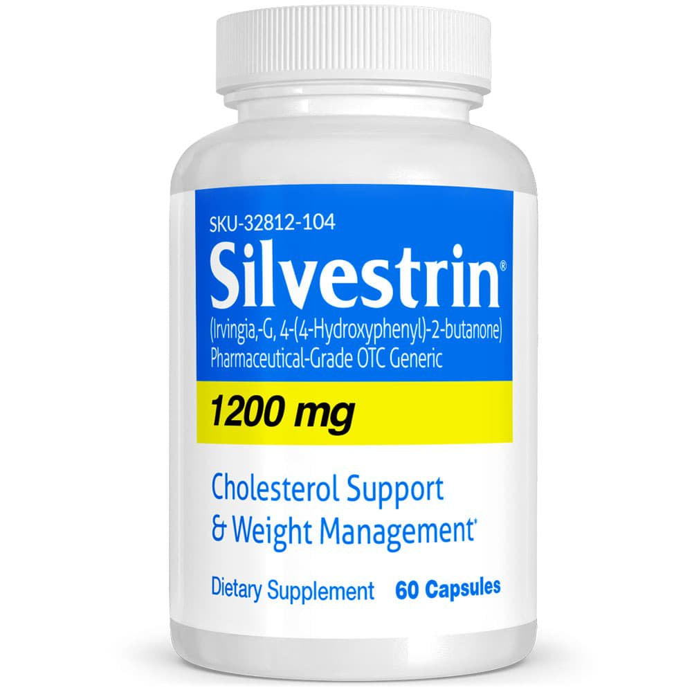 Silvestrin Pharmaceutical Grade OTC Weight Management, 20 Mg, Natural Alternative Simvastatinn, Vitasource