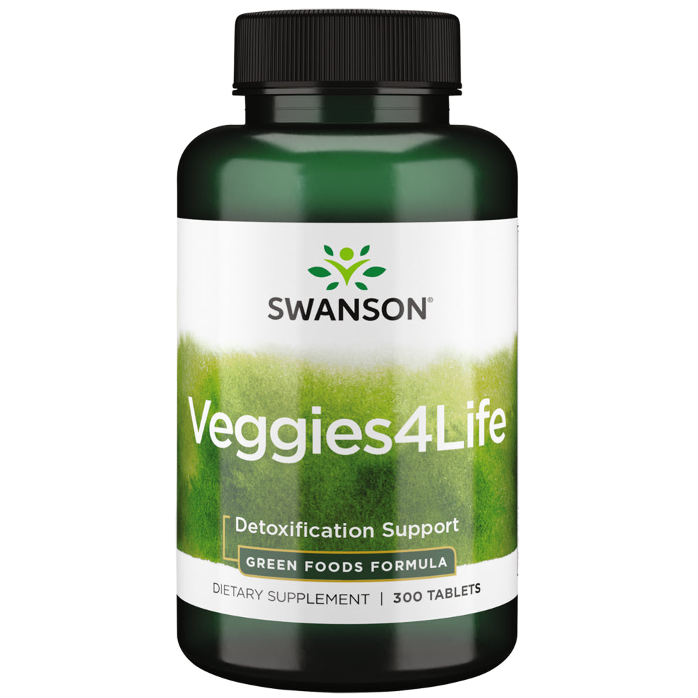 Swanson Veggies4Life 300 Tablets