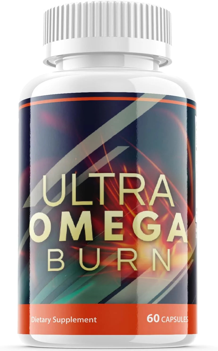 (1 Pack) Ultra Omega Burn - Keto Weight Loss Formula - Energy & Focus Boosting Dietary Supplements for Weight Management & Metabolism - Advanced Fat Burn Raspberry Ketones Pills - 60 Capsules