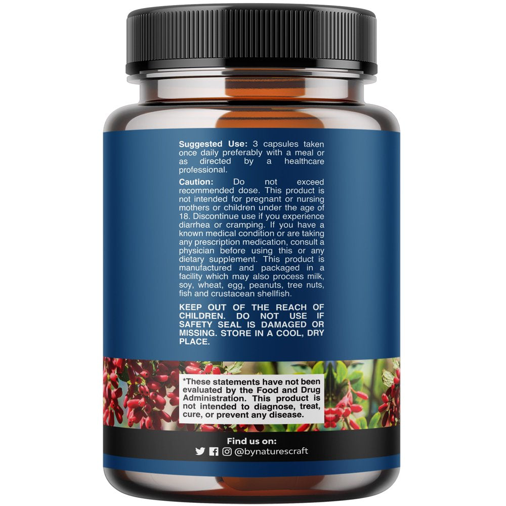 Balancing Berberine plus 1200Mg Complex per Serving - Antioxidant Berberine with Ceylon Cinnamon plus Silymarin Milk Thistle Extract - Active PK for Heart Health and Sugar Support 90 Veggie Capsules