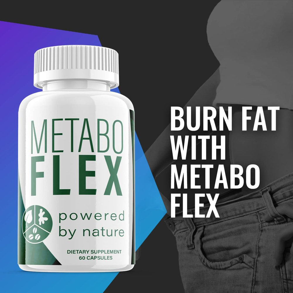 (5 Pack) Metaboflex - Keto Weight Loss Formula - Energy & Focus Boosting Dietary Supplements for Weight Management & Metabolism - Advanced Fat Burn Raspberry Ketones Pills - 300 Capsules