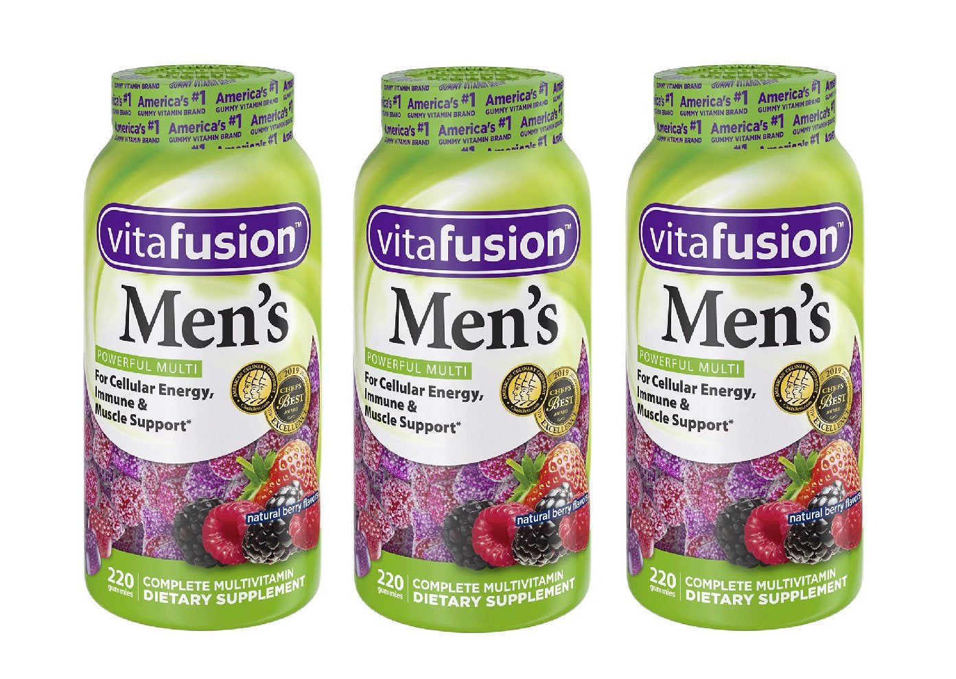 Vitafusion Men'S Multivitamin Gummies (220 Ct.) 3PK