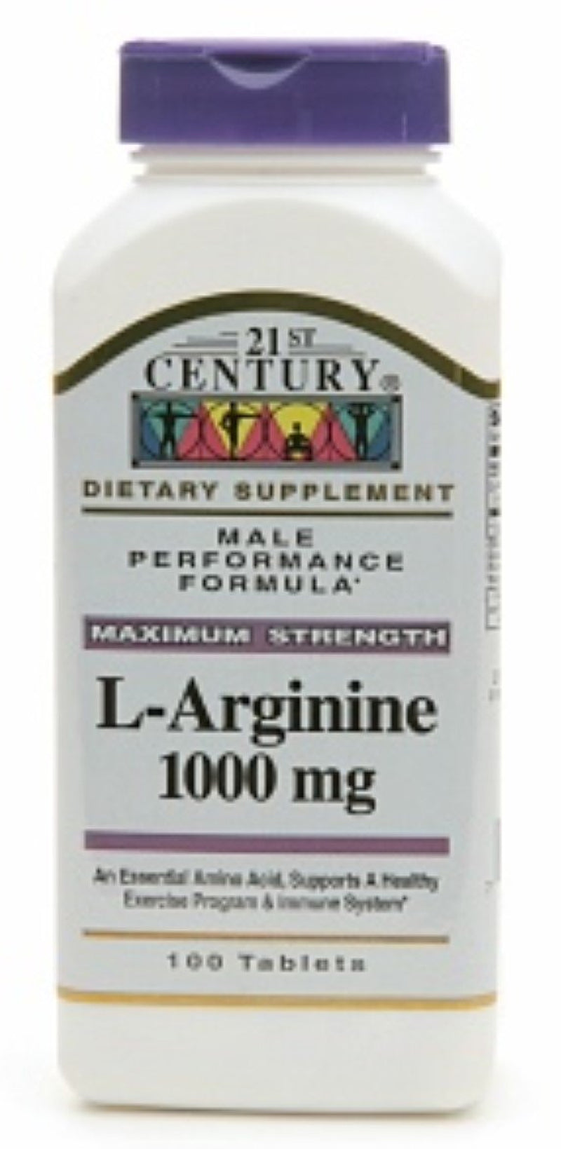 21St Century L-Arginine 1000Mg, Maximum Strength 100 Ea