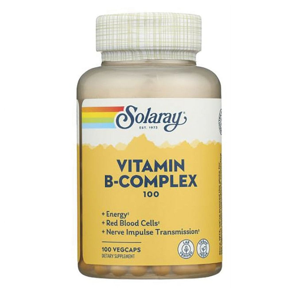 Solaray Vitamin B-Complex 100 100 Veg Caps