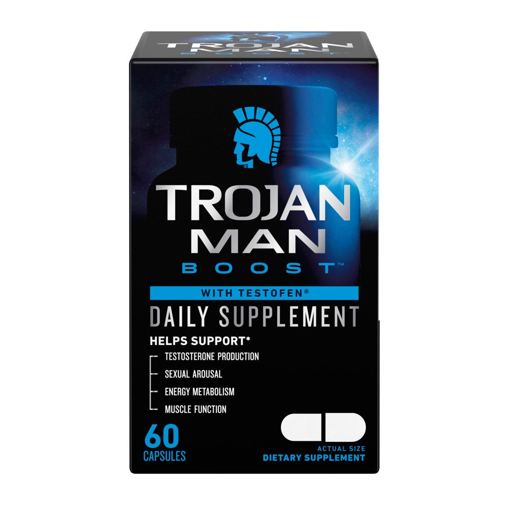 TROJAN Man Boost Supplement - 60 Count