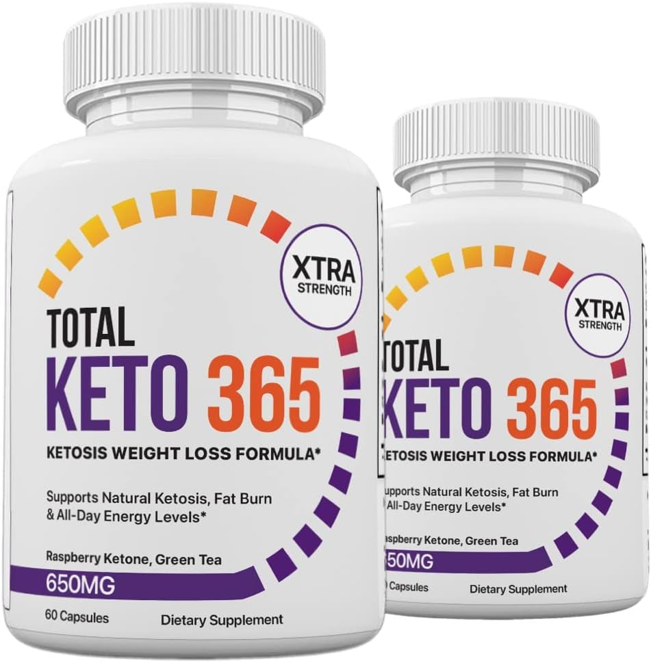 Lomilan Total Keto 365 Ketosis Weight Management, 120 Capsules, 2 Months Supply