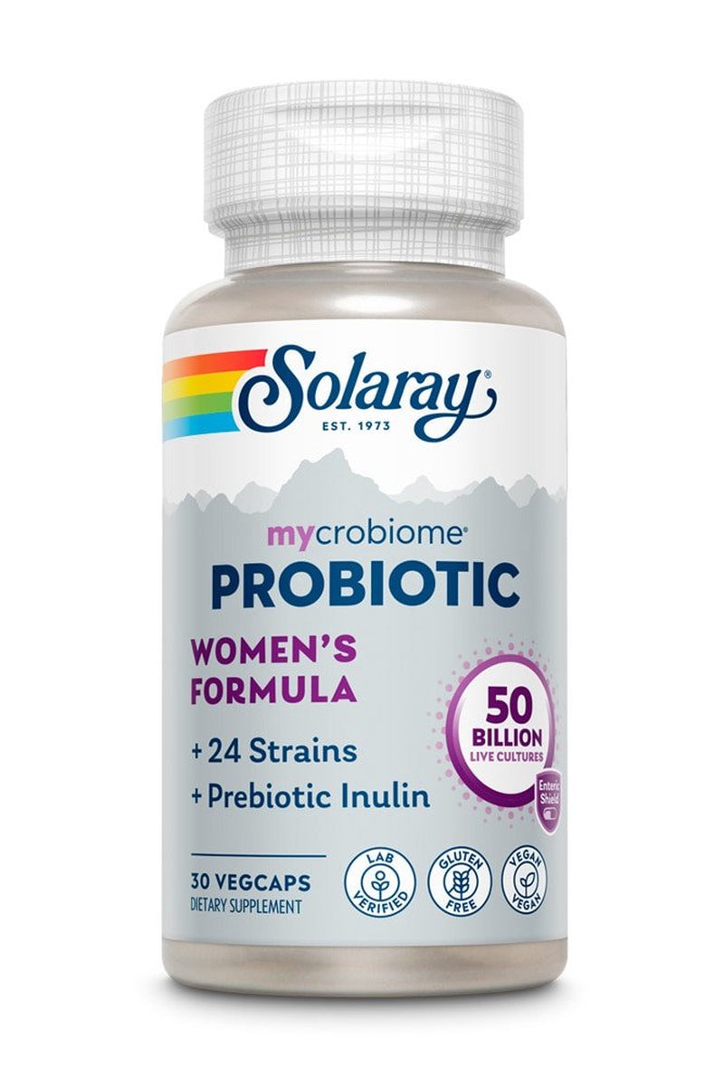 Solaray Mycrobiome Probiotic Women'S Formula -- 50 Billion CFU - 30 Enteric Vegcaps