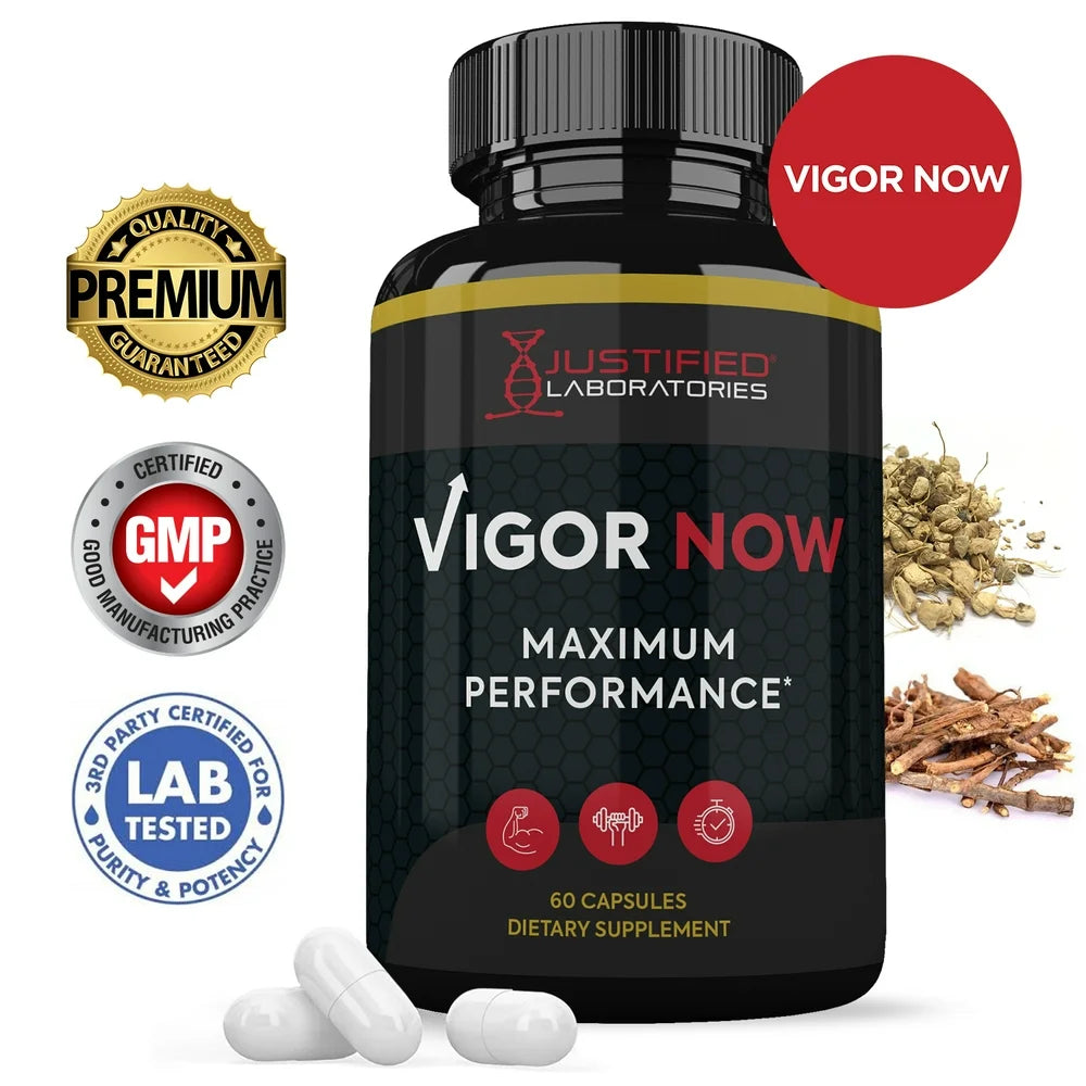 Vigor Now Max Men’S Health Supplement 1600Mg 60 Capsules