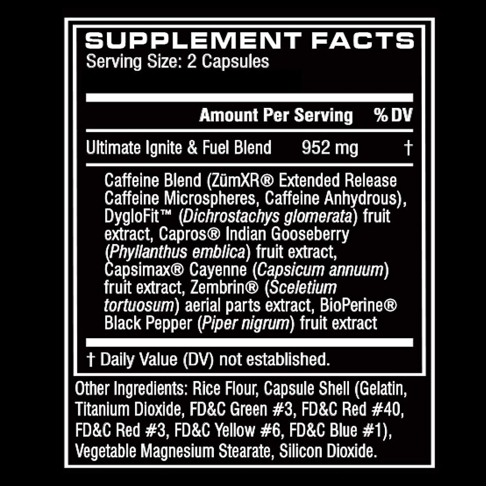 Cellucor Super HD Ultimate for Men & Women - Enhance Focus and Increase Energy - Capsimax, Green Tea Extract, 160Mg Caffeine & More 60 Servings