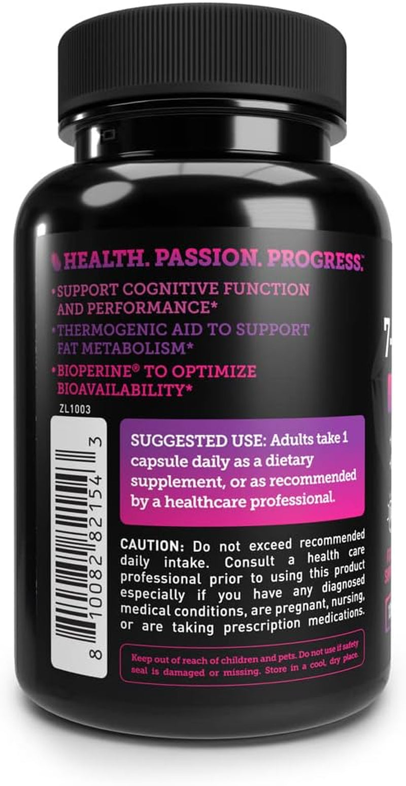 Zeal Naturals 7-Keto DHEA Complex with L-Carnitine & L-Tartrate | + Bioperine | Energy & Focus Support, Burn | 430Mg per Serving | 4-Month Supply