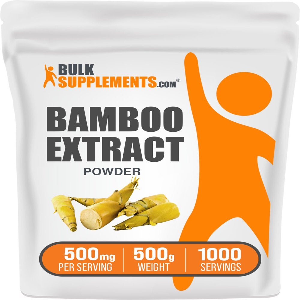 Bulksupplements.Com Bamboo Extract Powder, 500Mg - Healthy Hair Supplement (500 Grams)
