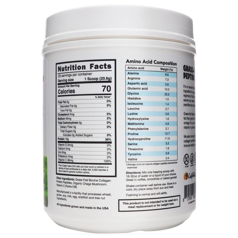 Brain Forza - Collagen Peptides Powder Unflavored - 18.17 Oz.