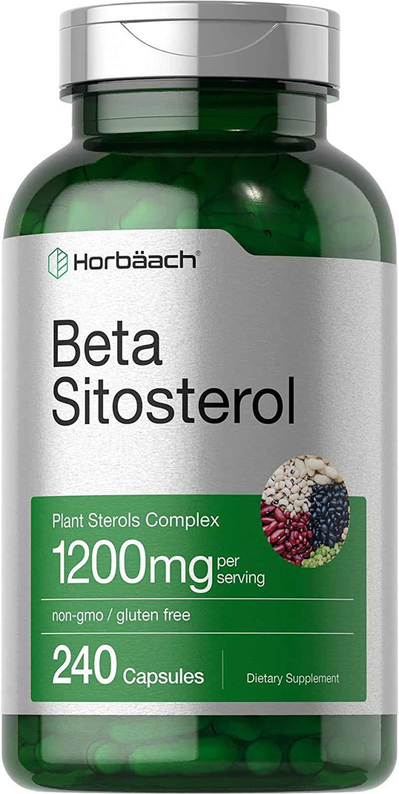 Beta Sitosterol 1200Mg | 240 Capsules | Mega Strength | by Horbaach
