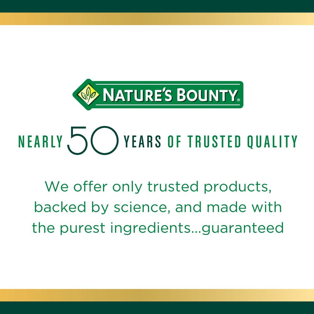 Nature'S Bounty Vitamin B Supplements, Biotin 1000 Mcg Tablets, 100 Count