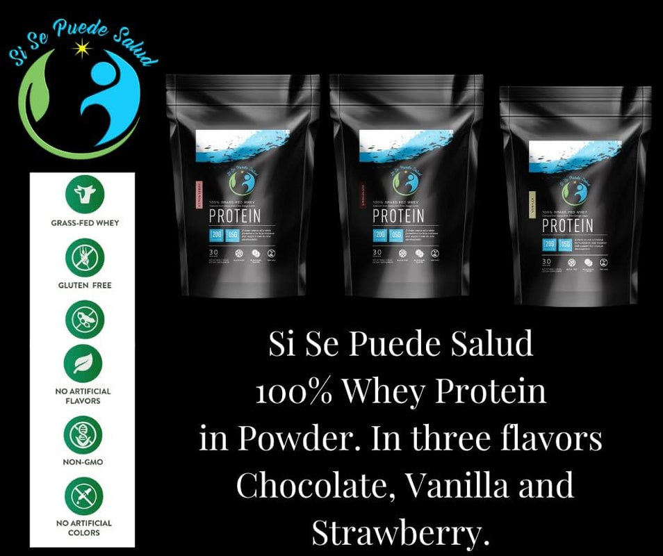 100 % Grass-Fed Whey Protein/100% Proteína De Suero De Leche (Vanilla)