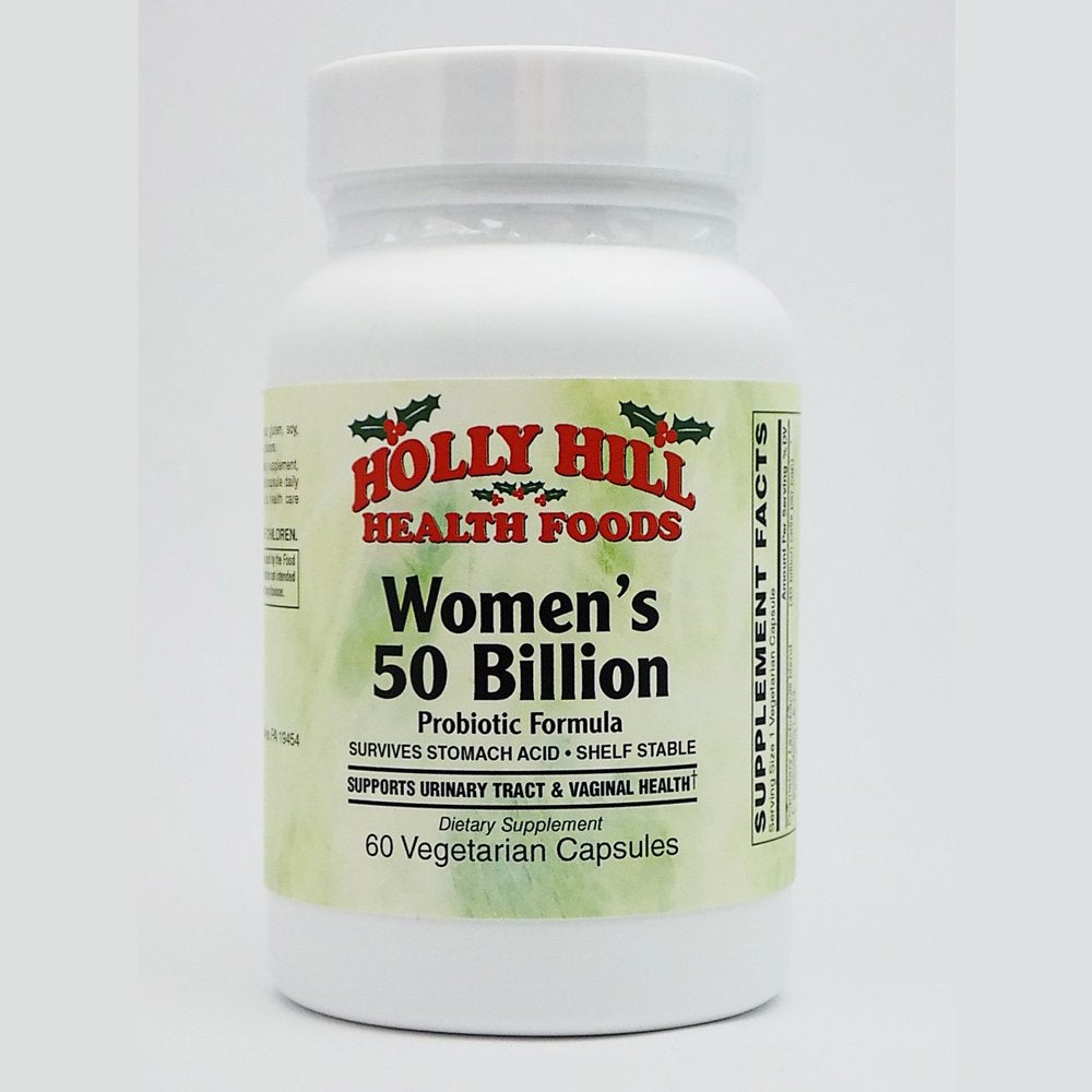 Women’S Prebiotic & Probiotic 50 Billion CFU Vaginal, Urinary Tract & Digestive Health Capsules by Bariatricpal Size: 60 Count