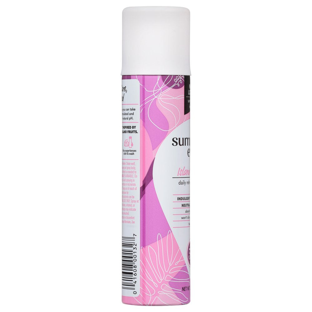 Summer'S Eve Island Splash Daily Refreshing Feminine Spray, 2 Oz