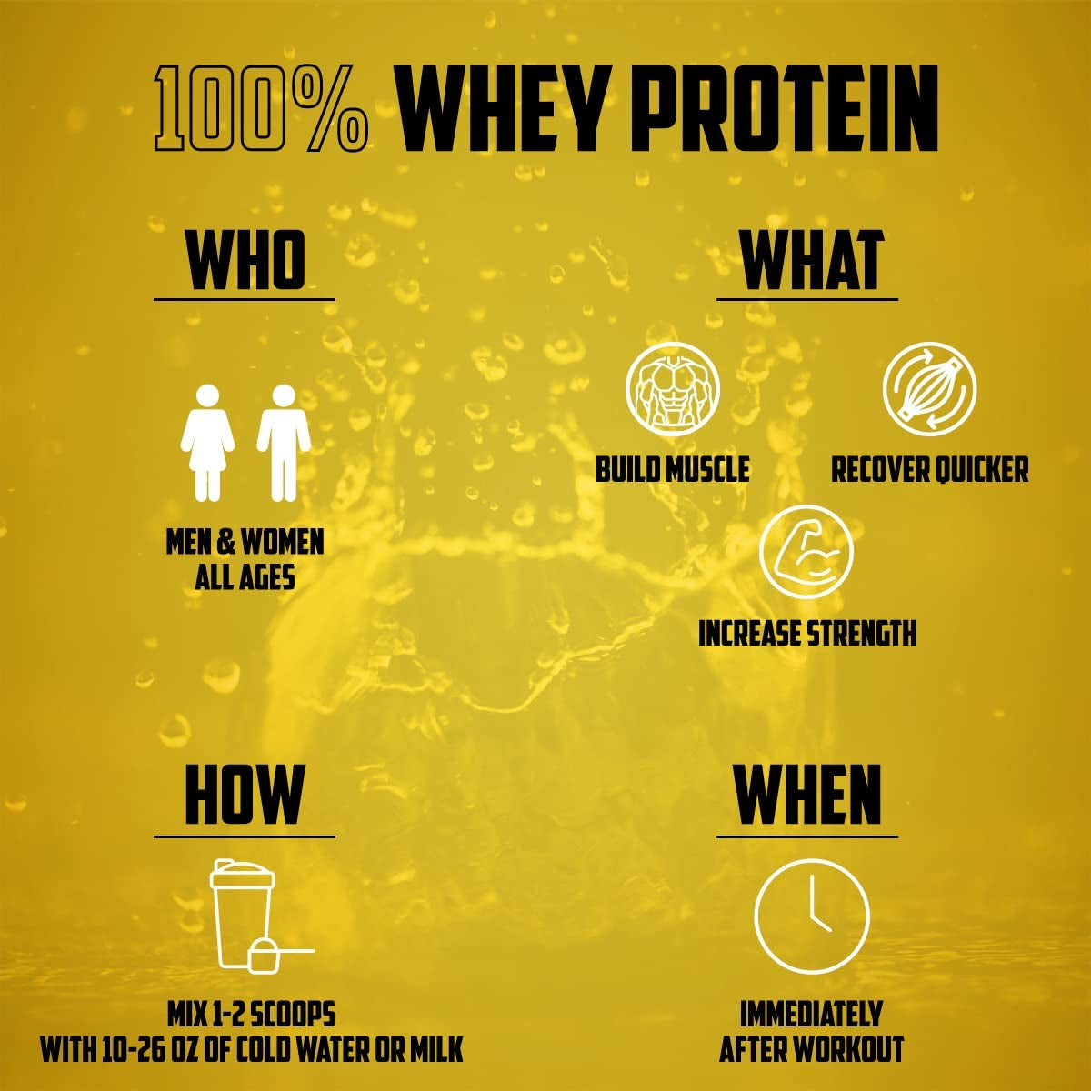 100% Whey Protein Powder | #1 Rated W/ 24G Protein, Digestive Enzymes, 0 Added Sugar or Fillers, Isolate + Concentrate | Build Muscle, Recover Quicker (Gluten Free, Keto Friendly) - Chocolate PB