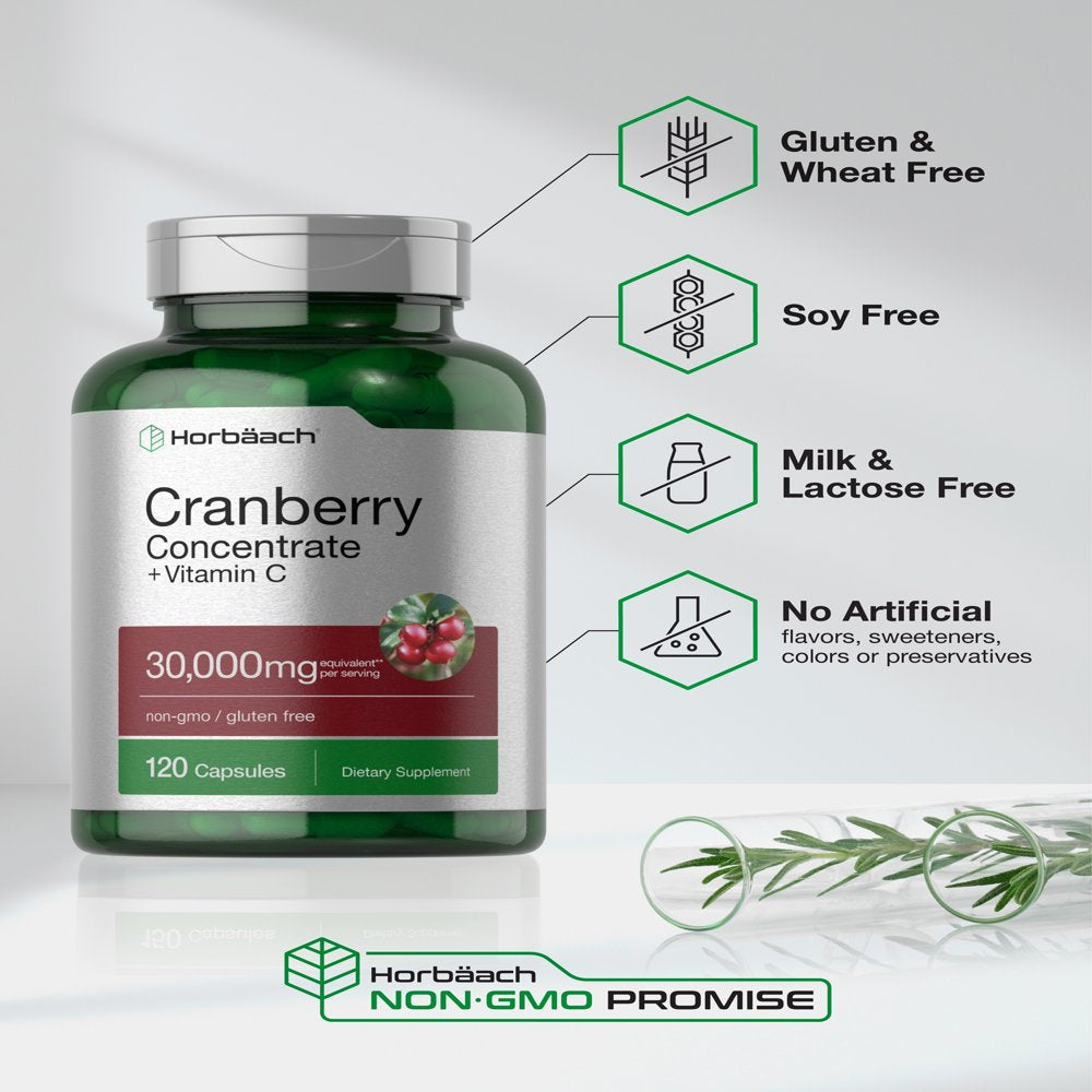 Cranberry + Vitamin C Capsules