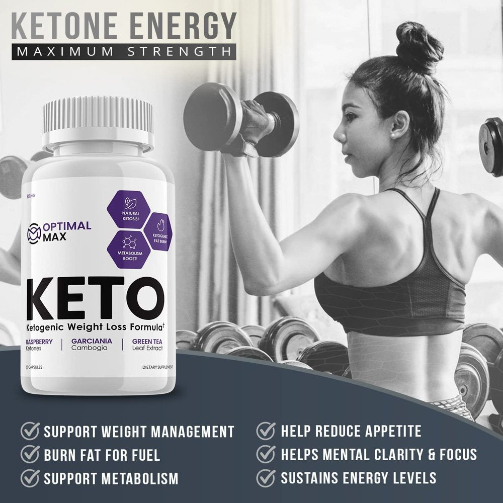 Optimal Max Keto Pills Advanced Ketogenic Support 60 Capsules