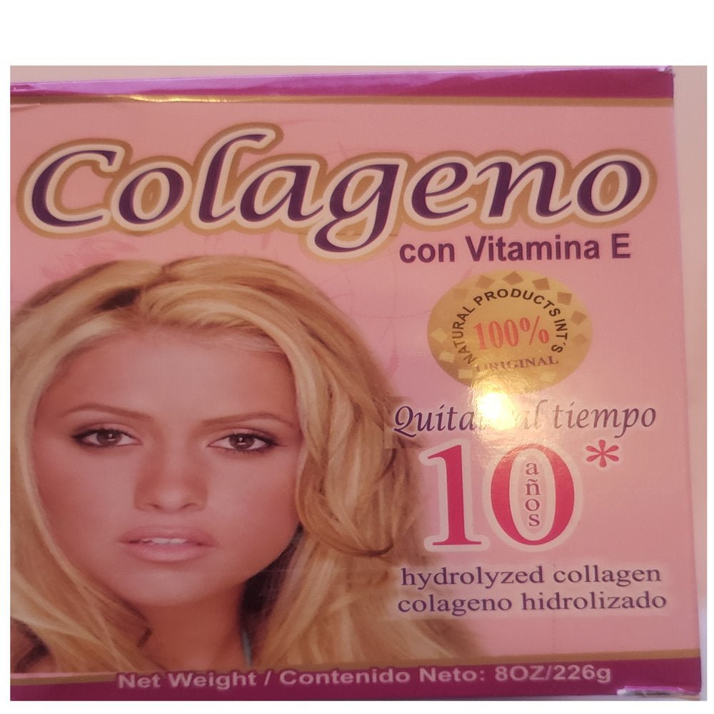 Unflavored Collagen Peptides Colageno En Polvo/Super Powder Collagen Collagen Powder Hydrolyzed Supplement with Vitamin E