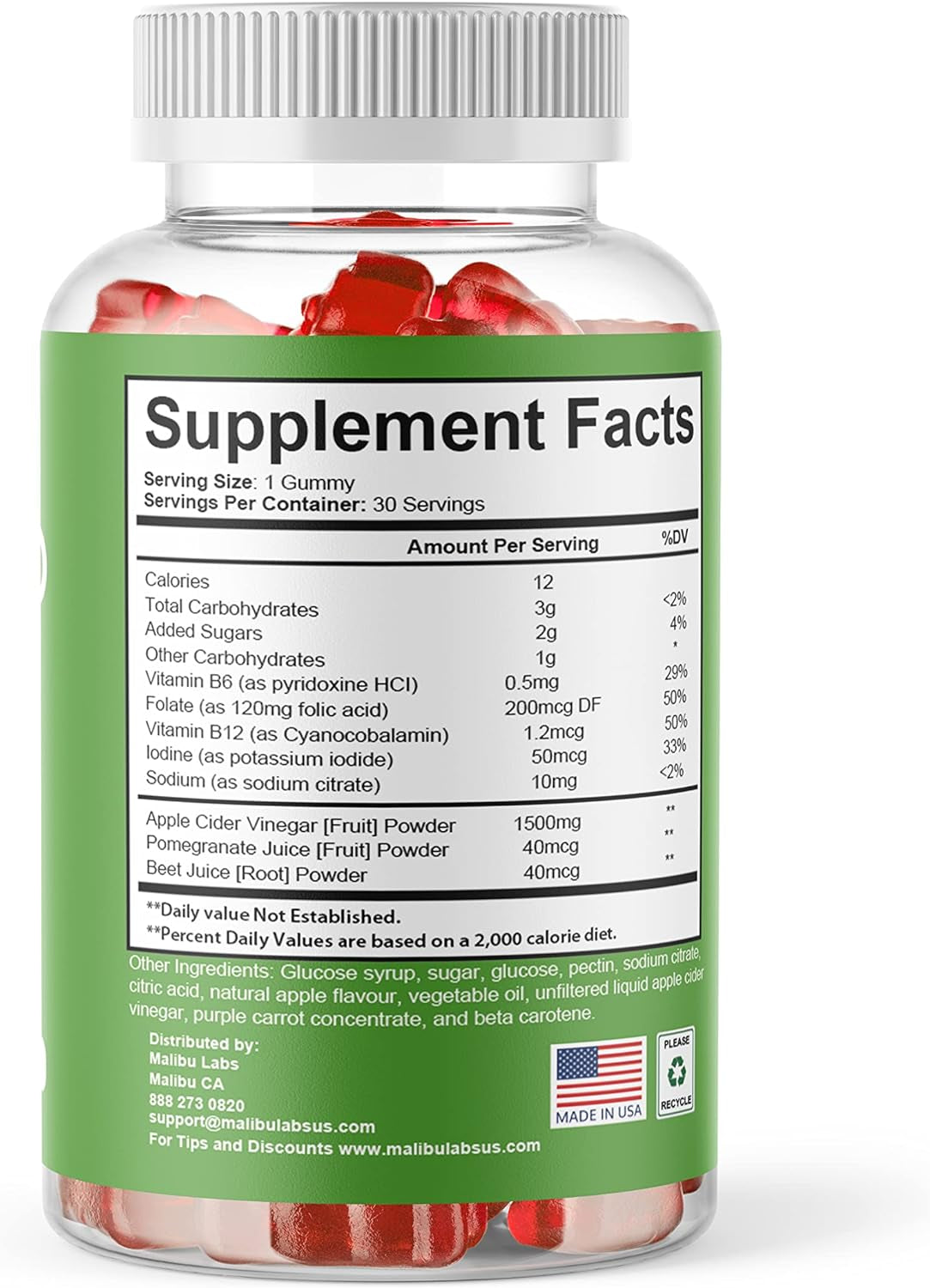 Viaketo Apple Cider Vinegar 1500Mg Gummies Ketosis, New Strong Time Released Once a Day Formula, Ketogenic Support Supplement, via Keto Shark Gummy(5 Pack) 150 Day Supply Tank