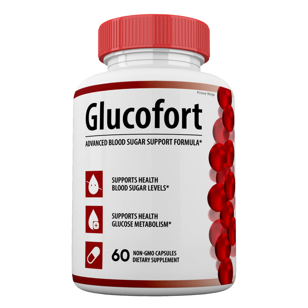 Glucofort Blood Sugar Support Capsules, Glucofort Pills Advanced Formula 60 Capsules