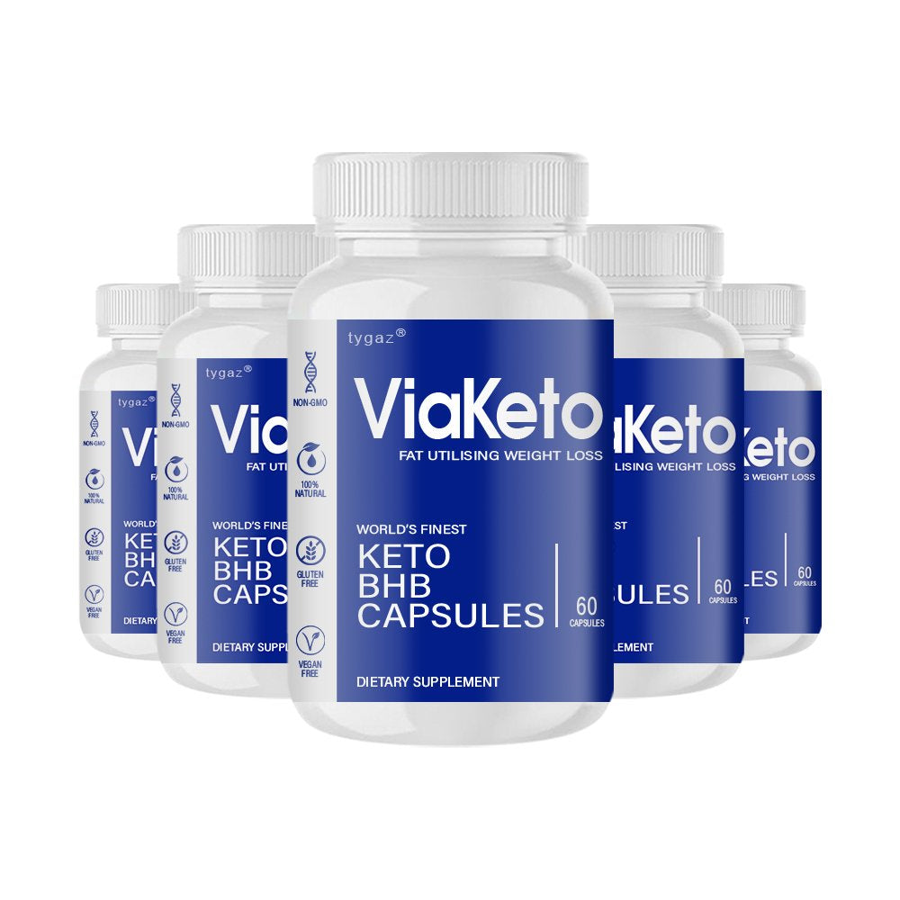 Viaketo, Viaketo Keto Supplement - 5 Pack