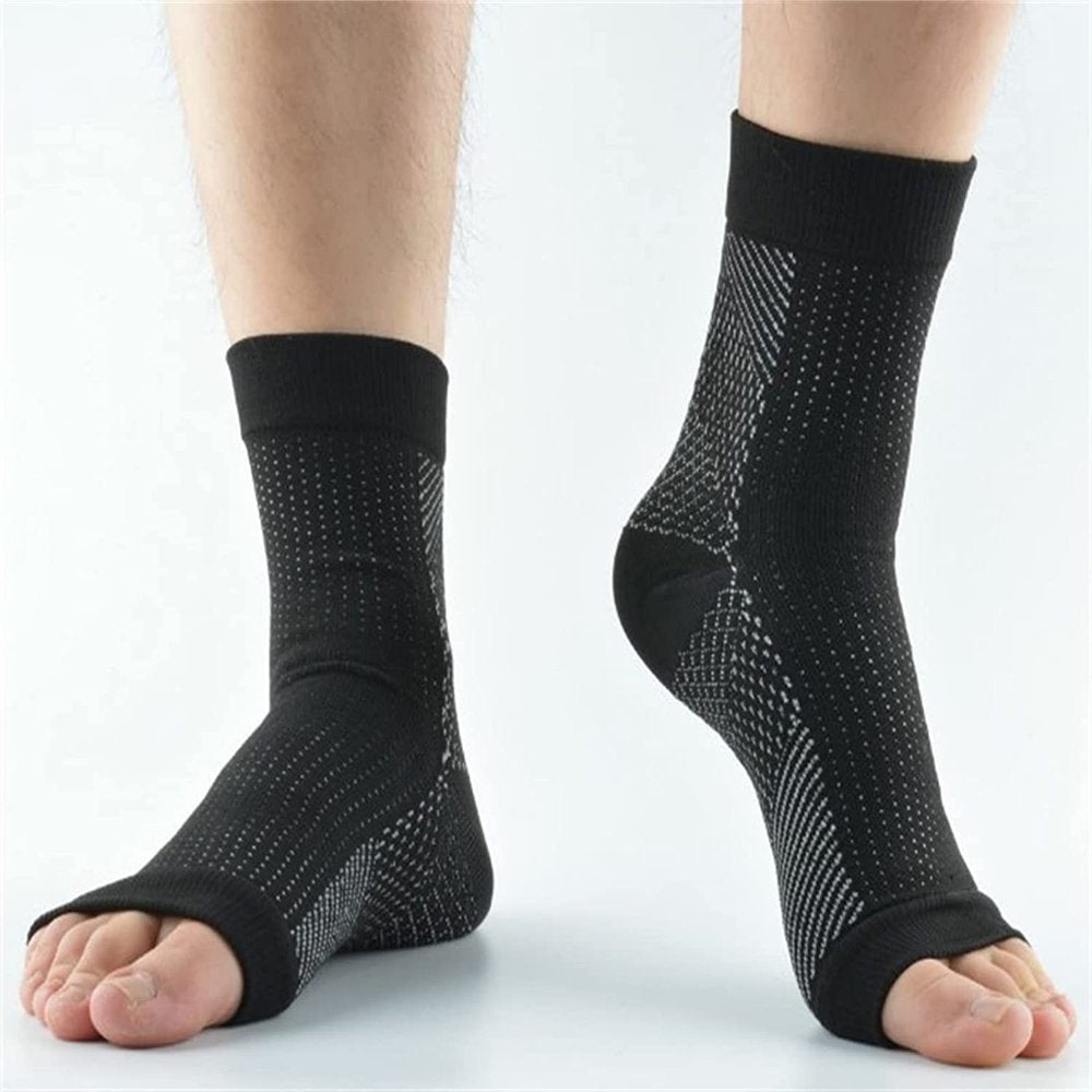 3Pairs Amrelieve Soothesocks, Soothesocks for Neuropathy, anti Fatigue Compression Foot Sleeves