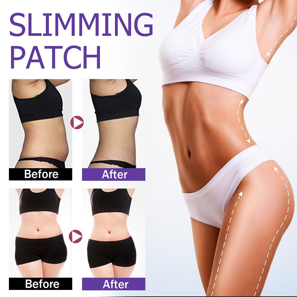 Weight Loss Patches,Waist Abdominal Fat Quick Slimming Natural Plant Belly Sticker for Men and Women (30Pcs)