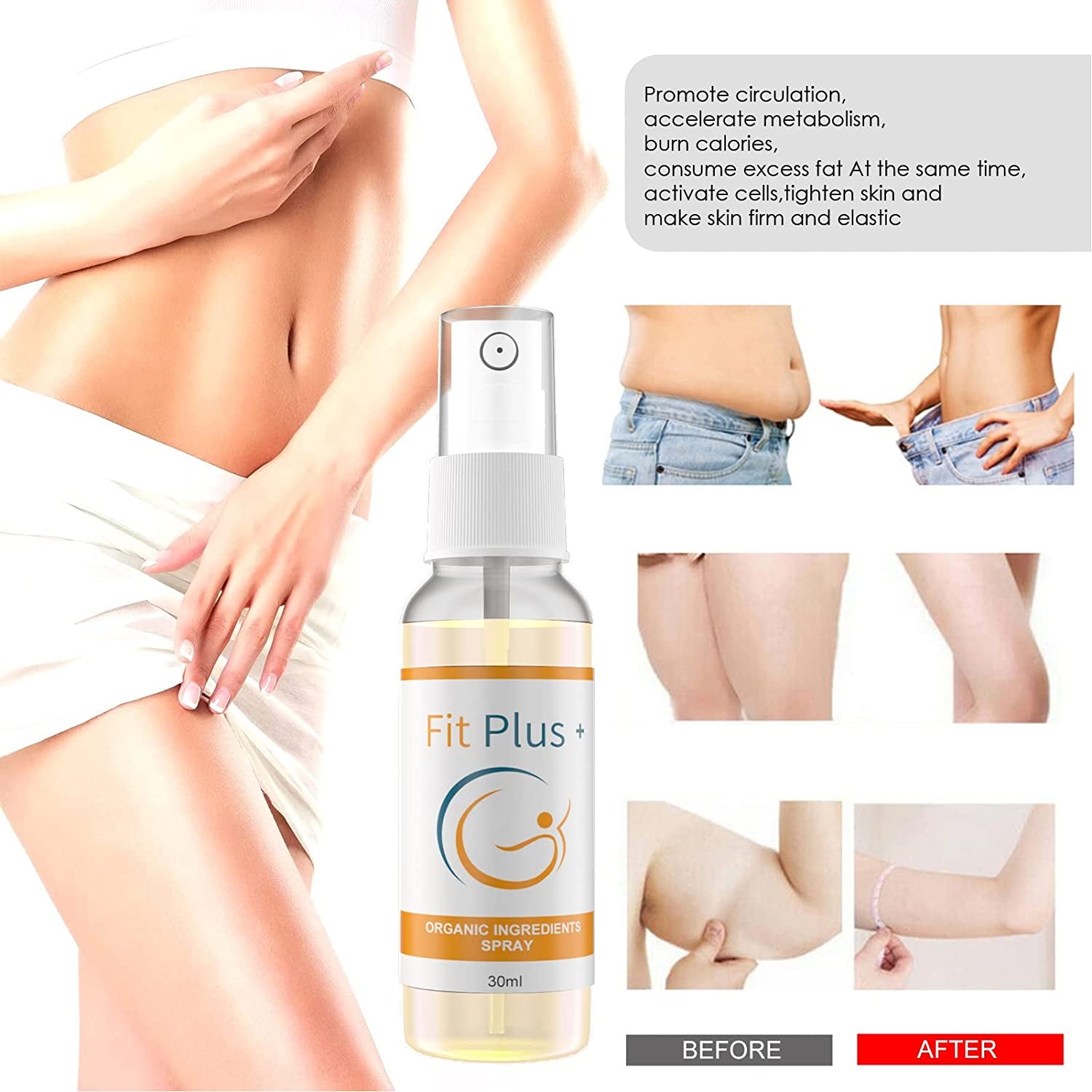 Kadimendium Slimming Spray, Belly Slimming Spray Promotes Metabolism for Women