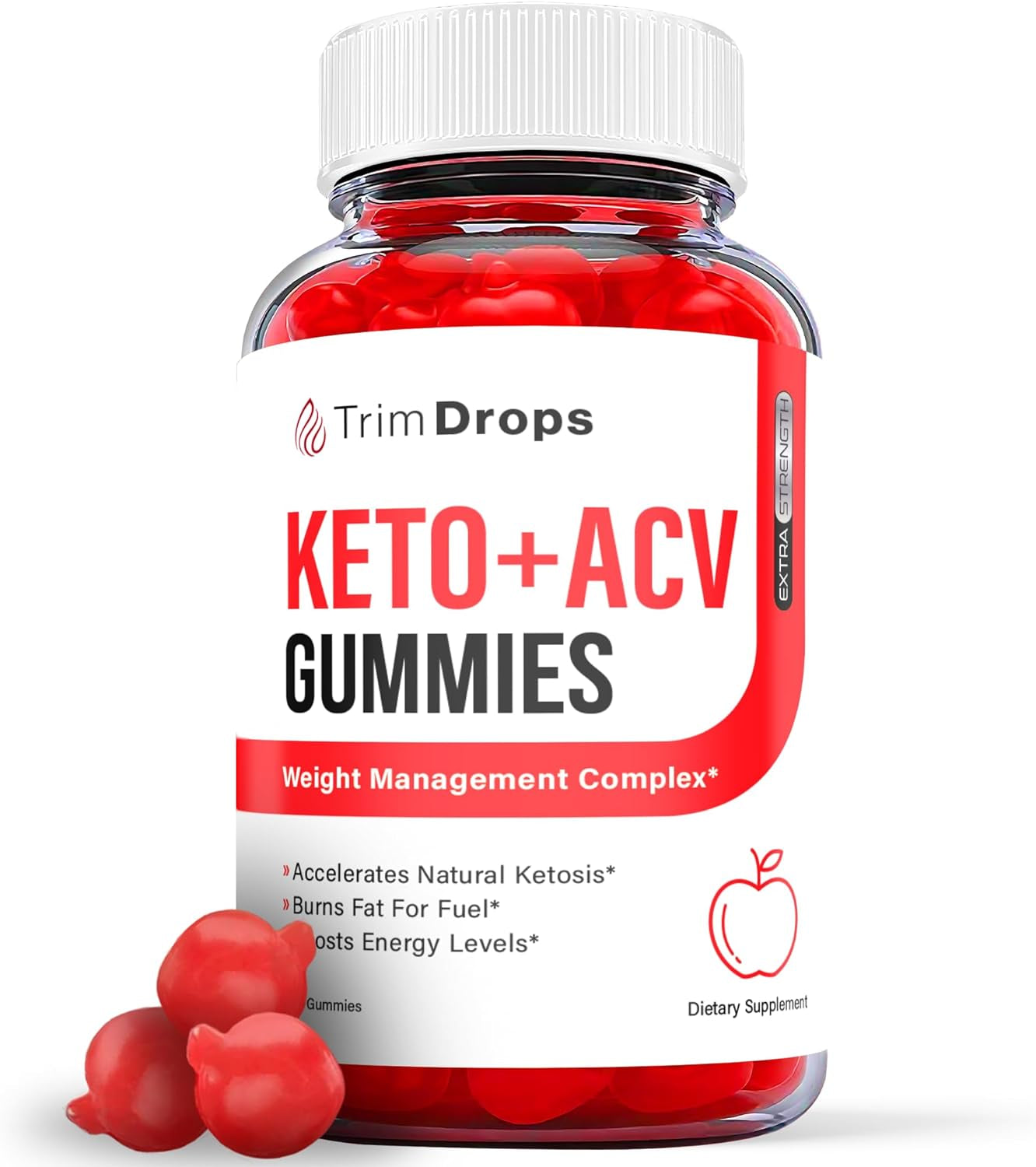 Trim Drops Keto ACV Gummies, Trims Drops Keto Acv Gummys (1 Pack)