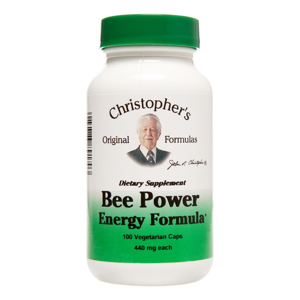 Christopher'S Bee Power Energy Formula, 100 Ct