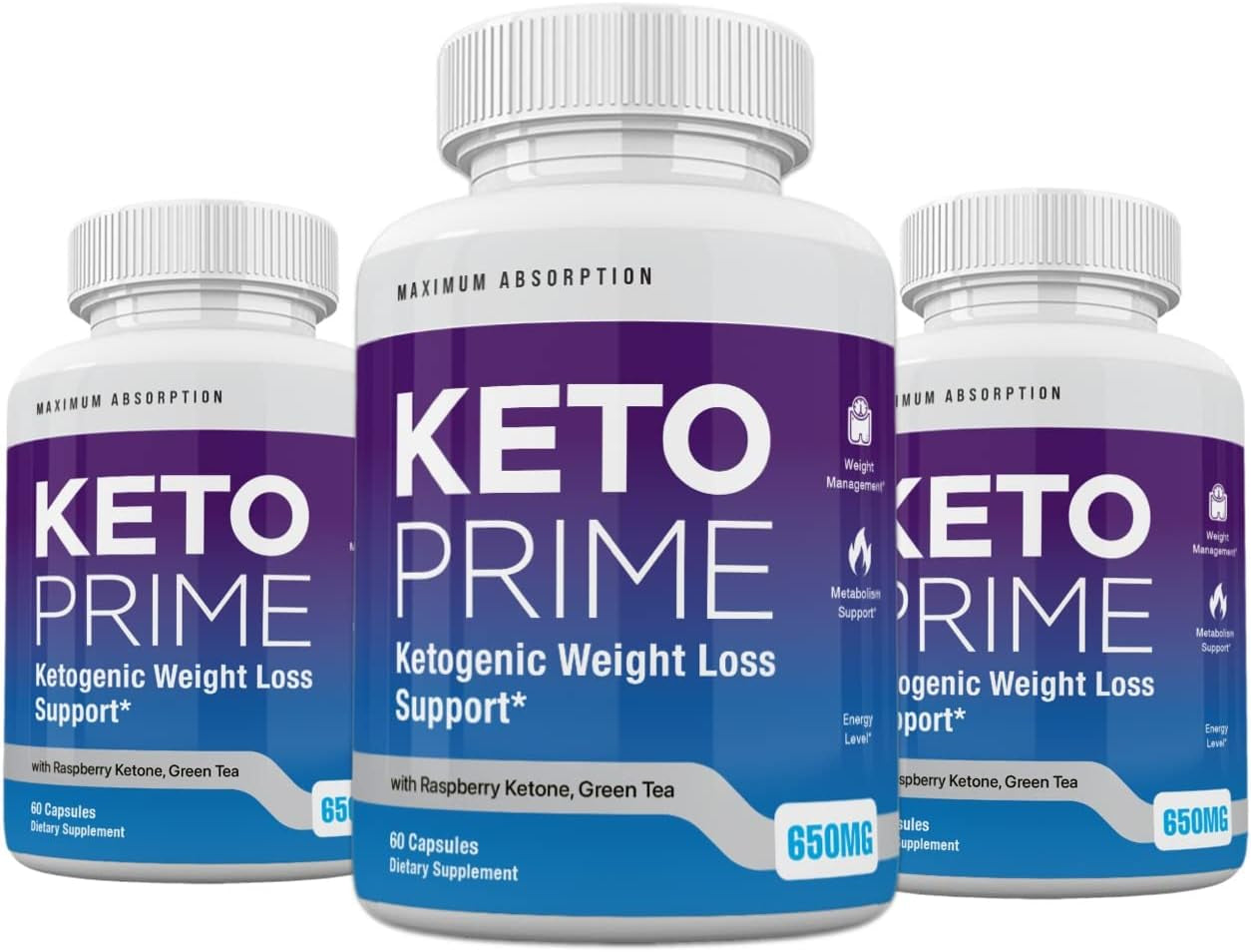 (3 Pack) Keto Prime Pills, Prime Keto 180 Count, 3 Months Supply