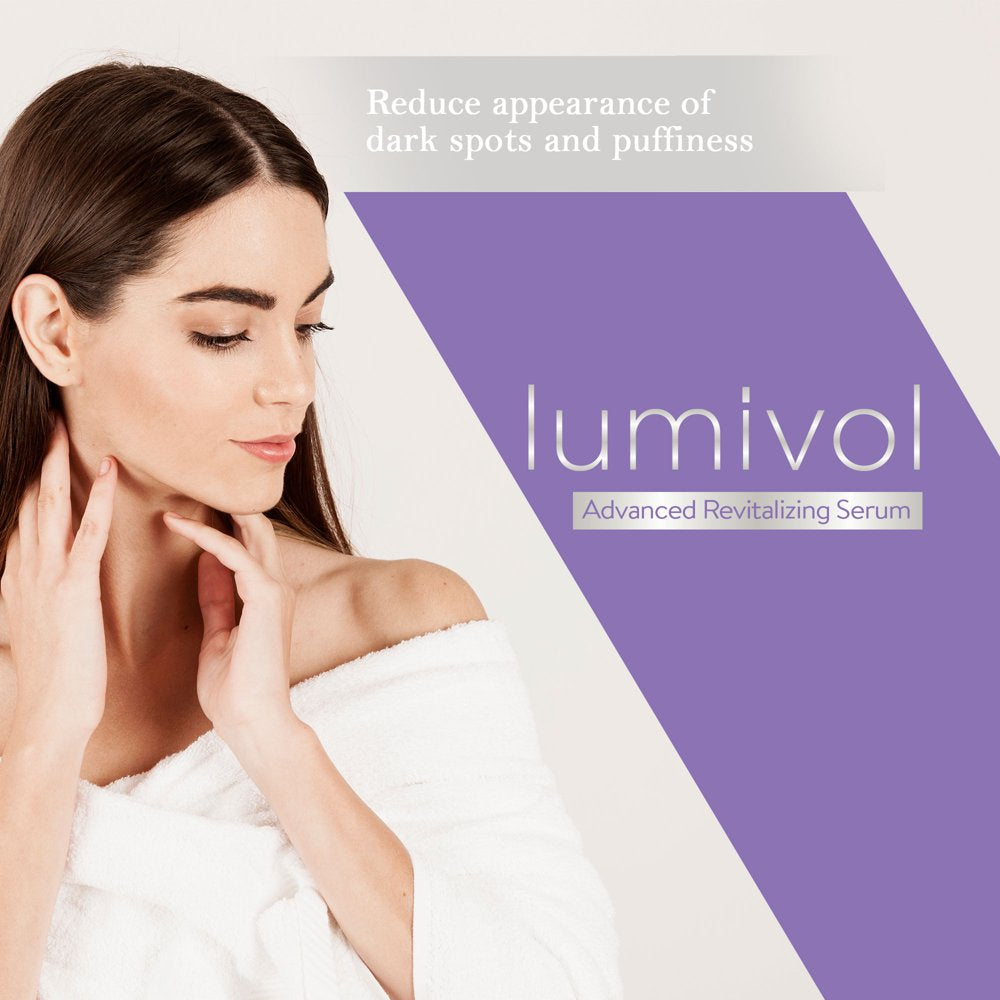 Lumivol - Advanced Revitalizing Serum - Boost Collagen and Elastin - Intense Hydration - Diminish the Look of Fine Lines and Wrinkles - 1Oz