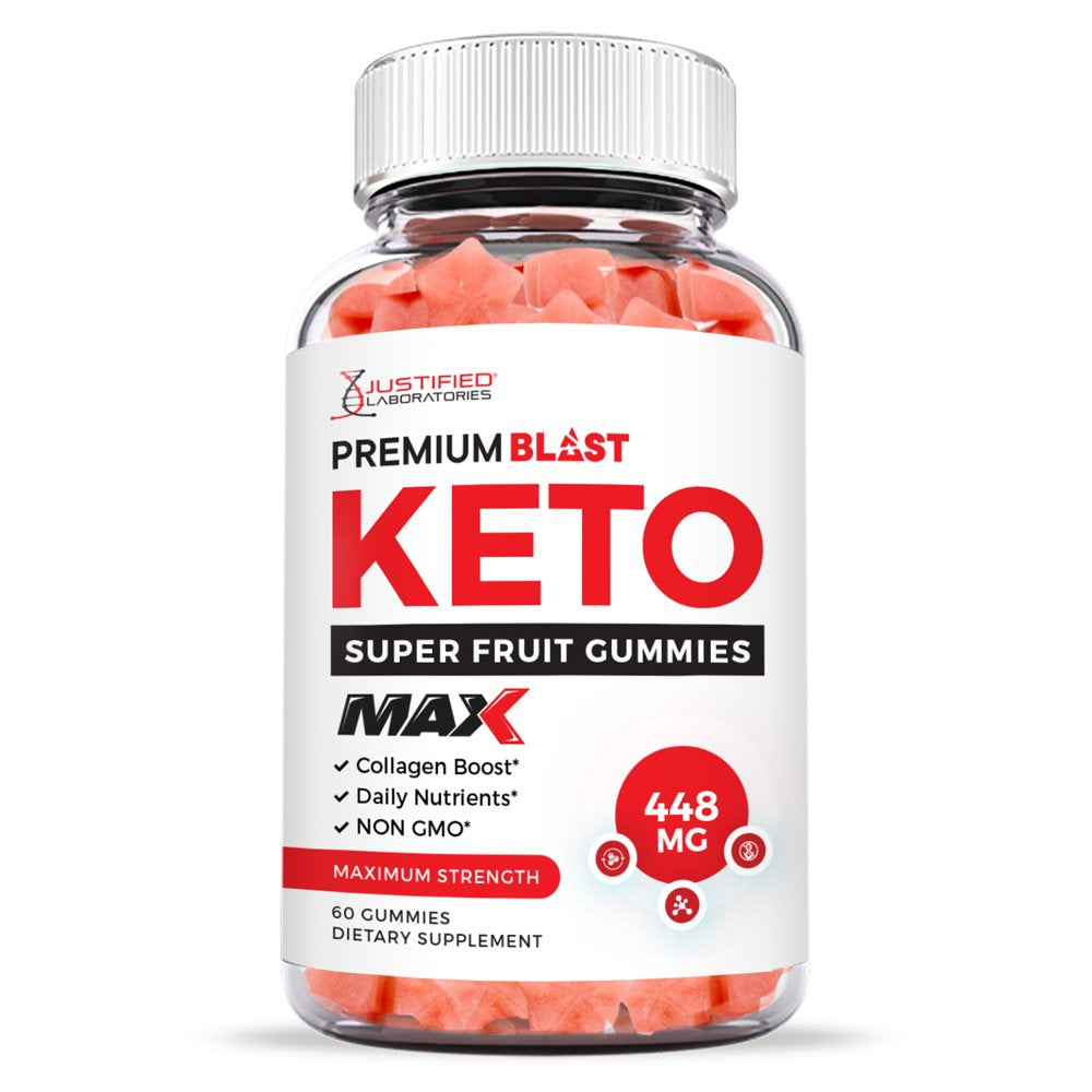 (2 Pack) Premium Blast Keto Max Gummies Dietary Supplement 120 Gummys