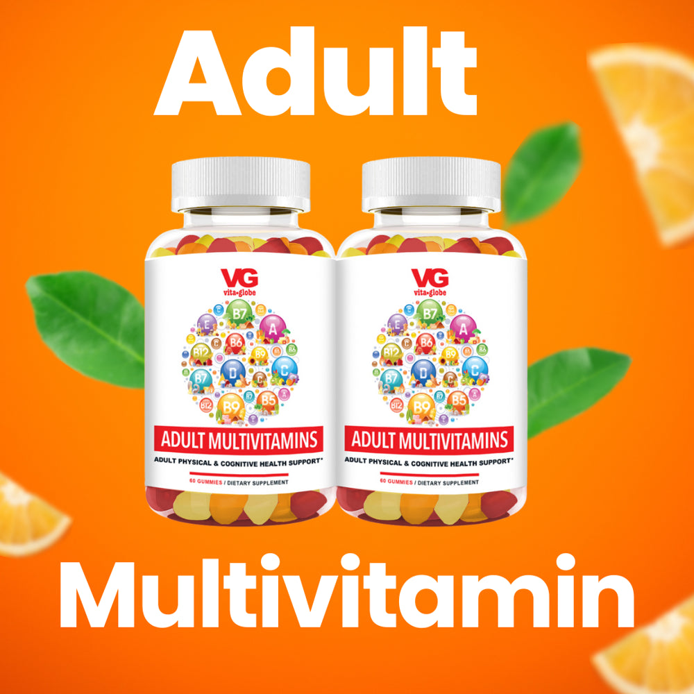 Vita Globe Adult Complete Multivitamin Gummy 120Ct (2 X 60Ct Bottles)