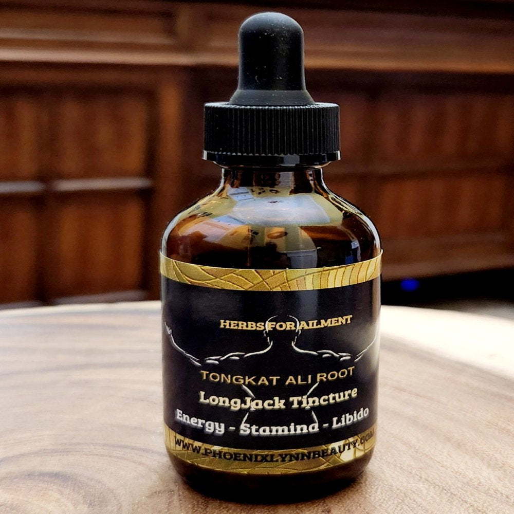 TONGKAT ALI LONGJACK TINCTURE - Eurycoma Longifolia Root, MUSCLE, LIBIDO, ENERGY 2 Oz.