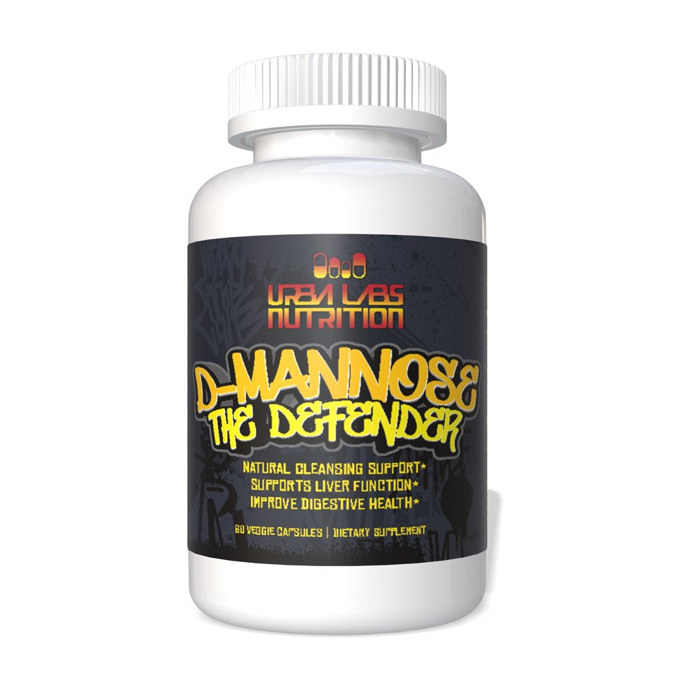 Urbalabs Premium D-Mannose Elevate Urinary Tract Health with Cranberry and Dandelion Extracts, plus Natural Liver Function Support.