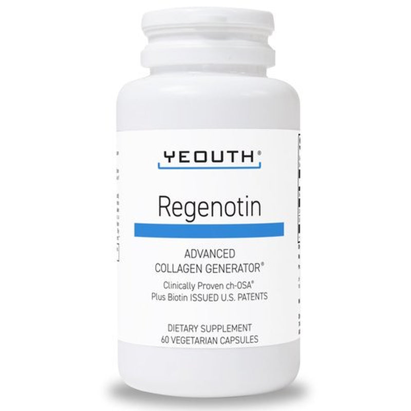 Regenotin Advanced Collagen Generator for Skin, Nails, Hair and Joints, Vegetarian Dietary Supplements for Men and Women by YEOUTH 60 Capsules/Pills